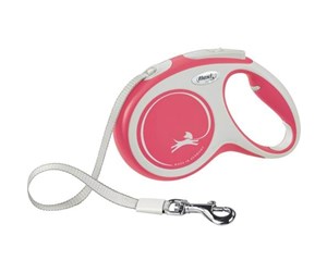 Hund - Flexi New Comfort M Tape Leash 5m 25kg Red - H78008R