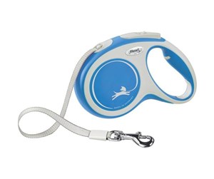 Hund - Flexi New Comfort M Tape Leash 5m 25kg Blue - H78008L