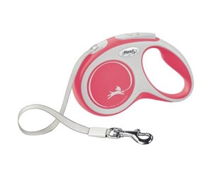 Hund - Flexi New Comfort S Tape Leash 5m 15kg Red - H78007R