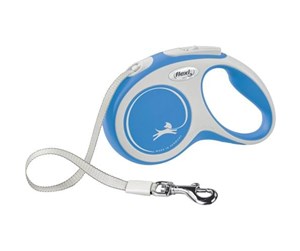 Hund - Flexi New Comfort S Tape Leash 5m 15kg Blue - H78007L