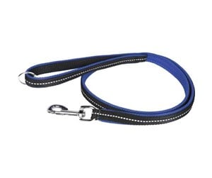 Hund - Julius-K9 POWAIR leash - blue - 1.2 m with handle - large carabiner - H683238