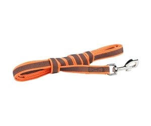 Hund - Julius-K9 C&G - Super-grip  leash - Orange-Gray Width: 0.7/ 20mm Length:10ft / 3 - H671266