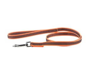 Hund - Julius-K9 Super-Grip Leash - Orange-Gray 1m/20mm - H671242