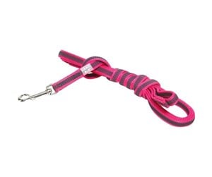 Hund - Julius-K9 C&G - Super-grip leash.rosa/grey.14mm/3m.with handle.max 30kg - H668631