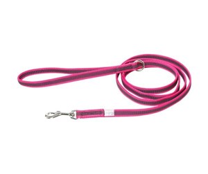 Hund - Julius-K9 C&G - Super-grip leash.rosa/grey.14mm/1.8m.with handle.max 30kg - H668518