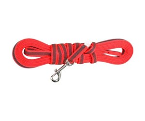 Hund - Julius-K9 C&G - Super-grip leash.red/grey.14mm/5m.with handle.max 30kg - H668464