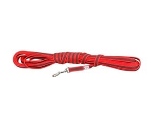 Hund - Julius-K9 C&G - Super-grip leash.red/grey.14mm/10m.with handle.max 30kg - H668426