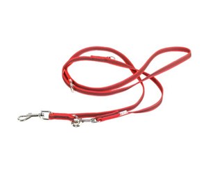 Hund - Julius-K9 C&G - Super-grip leash.red/grey.14mm/2.2m.with handle.max 30kg - H668402