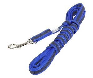 Hund - Julius-K9 C&G - Super-grip leash.blue/grey.14mm/3m.with handle.max 30kg - H668204