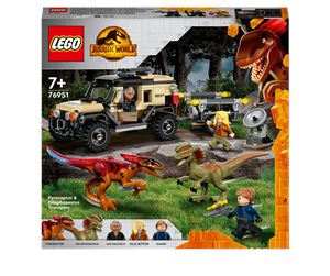 LEGO® - LEGO Jurassic World 76951 Pyroraptor- og Dilophosaurus-transport - 76951