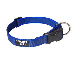 Hund - Julius-K9 C&G - Super-grip collar blue/grey 25mm/39-65cm - H660260