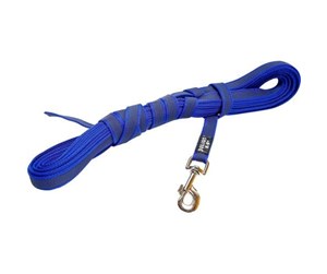 Hund - Julius-K9 C&G - Super-grip leash blue/grey 20mm/3.0 without handle - H658441