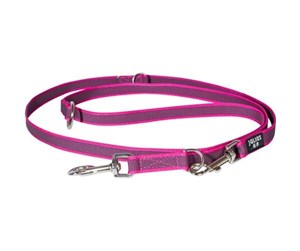 Hund - Julius-K9 Double leash Rosa 20 mm 2.2 m 50 kg dog - H650155