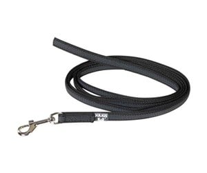 Hund - Julius-K9 C&G - Super-grip leash black/grey 20mm/2.0m without handle - H601751