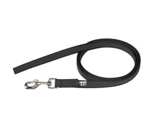 Hund - Julius-K9 C&G - Super-grip leash black/grey 14mm/2m without handle - H601683