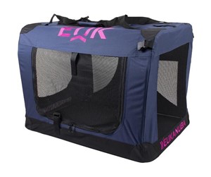 Hund - Eukanuba Pet Soft Crate 102x69x69 cm blue/black XXXL - H33676