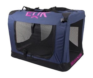 Hund - Eukanuba Pet Soft Crate 91.4x63.5x63.5 cm blue/black XXL - H33675