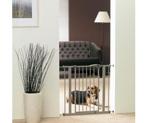 Hund - Savic Dogdoor with lattice 75 CM Grey - H3210