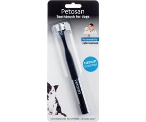 Hund - Petosan 2 toothbrushes medium - H18625