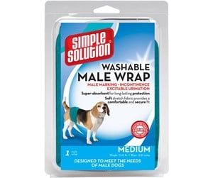 Hund - Simple Solution Washable belly strap for male dogs M - H12410