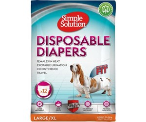 Hund - Simple Solution Disposable diapers 12 pcs. L-XL - H05856