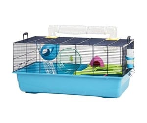 Smådyr - Savic Hamster Sky Metro blue/blue 80x50x50 cm. - G5075L