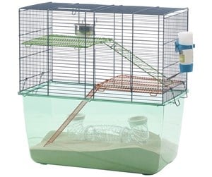 Smådyr - Savic Habitat Metro Gerbil-navy blue - color assorted 26x52x52.5 - G5070L