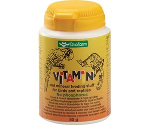 Fugl - Diafarm Vitamin powder f/bird-reptile - FT35901