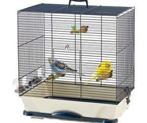 Fugl - Savic Primo 40 bird cage navy 46x32x48cm - F5538L