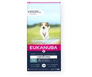 Hund - Eukanuba Grain Free Adult Small Medium Breed Ocean Fish 12kg - EH671200