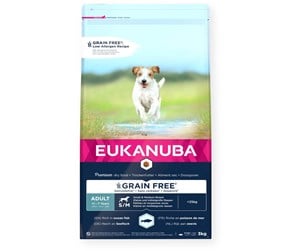 Hund - Eukanuba Grain Free Adult Small Medium Breed Ocean Fish 3kg - EH670300