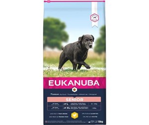 Hund - Eukanuba Caring Senior Large Breed Chicken 15 kg - EH641500