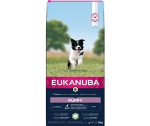 Hund - Eukanuba Puppy Small/Medium Lamb & Rice 12 kg - EH201200