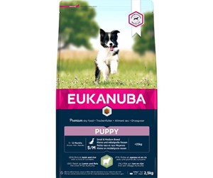 Hund - Eukanuba Puppy Small/Medium Lamb & Rice 2.5 kg - EH200250