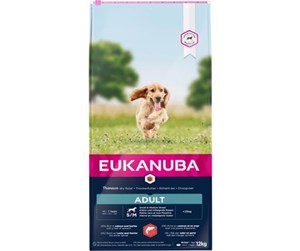 Hund - Eukanuba Adult Small/medium Salmon & Barley 12 kg - EH181200