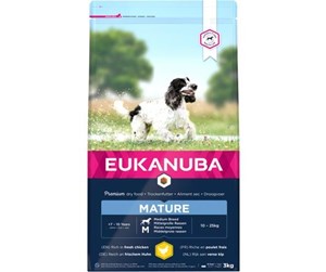 Hund - Eukanuba Mature Medium Breed 3 kg - EH130300