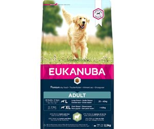 Hund - Eukanuba Adult Large Lamb & Rice 2.5 kg - EH090250