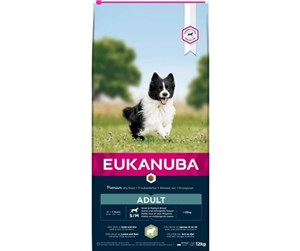 Hund - Eukanuba Adult Small & Medium Lamb & Rice 12 kg - EH081200