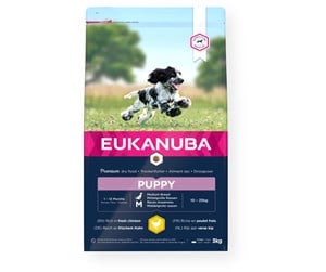 Hund - Eukanuba Puppy Medium Breed Fresh Chicken 3kg - EH020300