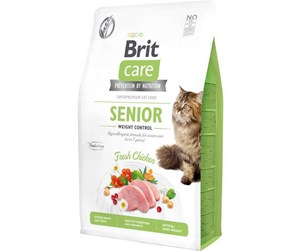 Katt - Brit Care Cat GF Senior Weight Control 2kg - BK990200