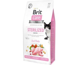 Katt - Brit Care Cat GF Sterilized Sensitive (7 kg) - BK980700