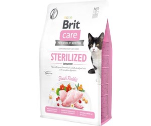 Katt - Brit Care Cat GF Sterilized Sensitive 2kg - BK980200