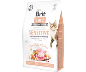 Katt - Brit Care Cat Grain-Free Sensitive Healthy Digestion and Delicate Taste 2kg - BK970200