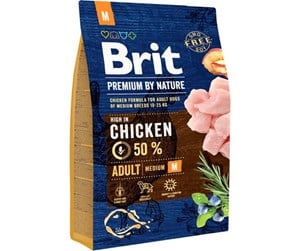 Hund - Brit Premium by Nature Adult M 3 kg - BH480300