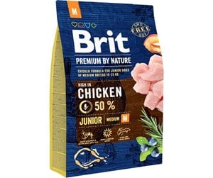 Hund - Brit Premium by Nature Junior M 3 kg - BH440300