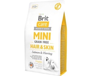 Hund - Brit Care Mini Grain Free Hair and Skin 2kg - BH410200