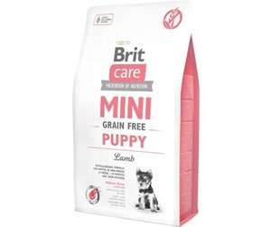 Hund - Brit Care Mini Grain Free Puppy Lamb 2kg - BH370200