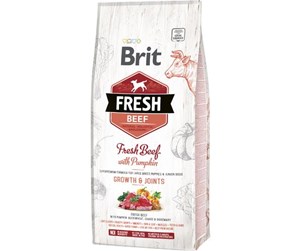 Hund - Brit Fresh Beef with Pumpkin Puppy Large 12 kg - BH281200