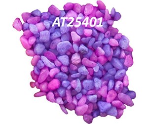 Fisk - AkvaStabil Libra colored gravel 3-5mm. 1 kg. Purple - AT25401