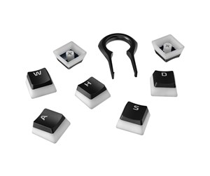 Kabinett tilbehør (kjølepasta mv.) - HyperX Pudding PBT Keycaps - Black - US - 4P5P4AA#ABA